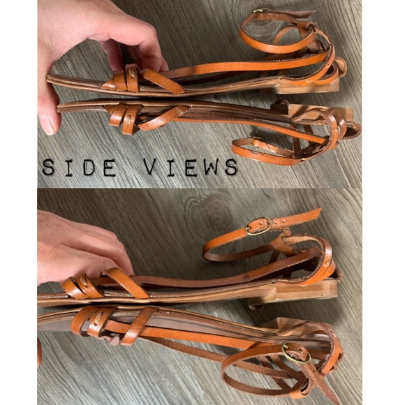 J.Crew Driftwood Vachetta Leather Sandals - Picture 7 of 11